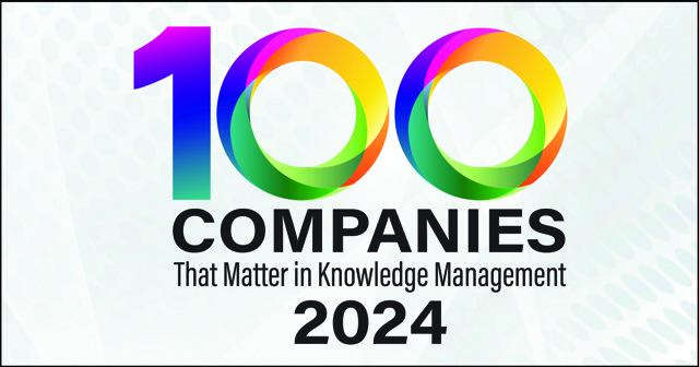 KMWorld 100 Companies That Matter in Knowledge Management